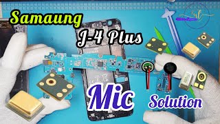 Samsung j4 Plus mic solution mobileengineer [upl. by Nilats]