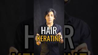 How to make hair silky and straight hair damage hair losshairstyle haircare keratin grooming [upl. by Clem]