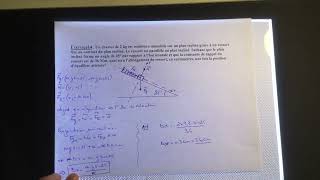 Première loi de Newton Calcul de lallongement dun ressort [upl. by Jenette]