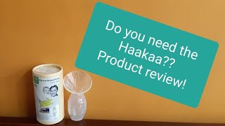 Haakaa Silicone Pump  Do you need the Haakaa My experience and product review [upl. by Oxford]