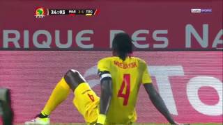 CAN 2017 Maroc vs Togo 3  1 [upl. by Annaeiluj925]