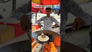 Paneer Roll in just 30 paneertikka rolls shortsvideo [upl. by Ennahteb]