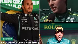 Felipe Drugovich no GP de São Paulo  Lewis Hamilton pilotara a McLaren do Senna [upl. by Catarina]