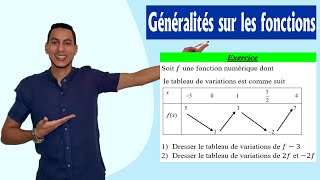 généralités sur les fonctions numériques 1er bac exercices corrigés  la fonction fk et kf [upl. by Kelli203]