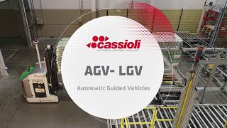 AGV LGV Automated Guided Vehicles  Cassioli [upl. by Neleh]