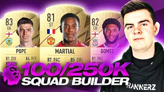 BEST Premier League 100K amp 250K Starter Team  FIFA 22 Ultimate Team [upl. by Nagar734]