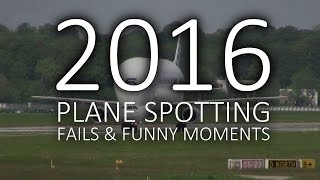 2016 Plane Spotting Fails amp Funny Moments ✈ [upl. by Hsu]