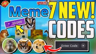 ⚠️AUGUST⚡CODES⚠️MEME SEA ROBLOX CODES 2024  MEME SEA CODES 2024 [upl. by Aiello]