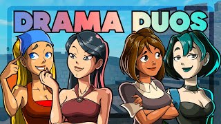 Playing as Total Drama DUOS in RACE AROUND THE WORLD 😱 [upl. by Felisha]