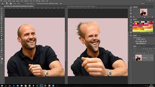 Tutoriel Photoshop CC 20155Faire une Caricature avec une Photo [upl. by Anaid]