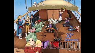 Final Fantasy VI 30th Anniversary Run Part 7 disappointing veldt run and getting a thief knife [upl. by Nasar207]