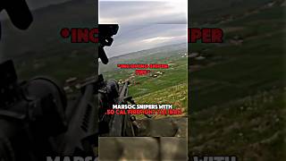 MARSOC Snipers firefight with Taliban sniper  on foot fighters [upl. by Ahsiem619]