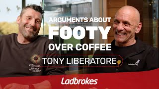 Arguments About Footy Over Coffee Tony Liberatore Wants A Tagging Award [upl. by Imuyam]