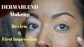 VITILIGO COVERAGE  DERMABLEND REVIEW amp FIRST IMPRESSION [upl. by Lorrin]