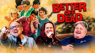 Xennials FTW  BETTER OFF DEAD 1985 MOVIE REACTION FIRST TIME WATCHING [upl. by Atenaz]