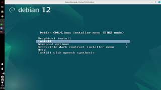 Linux Debian 12 Installation On Virtual Box  Tutorials linux debian virtualbox [upl. by Teresita464]