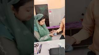 Random blood sugar testdoctorclinic shortvideo muslimdoctor hijab inshallah [upl. by Carlee]