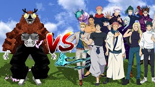 Agito vs Jujutsu Kaisen Sorcerers [upl. by Hedvige]