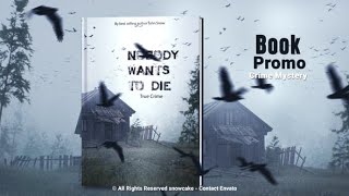 Book Promo Crime Mystery  Free After Effects Template  StepByStep Tutorial [upl. by Thompson]