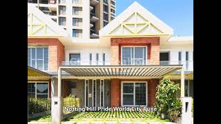 3 BHK Row house at Notting Hill Pride world city Pune [upl. by Enautna990]