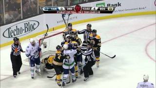 BruinsCanucks Game 3 Stanley Cup Finals Highlights 6611 1080p HD [upl. by Yelrebmik]