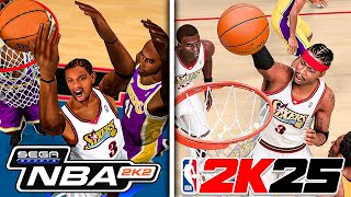 Dunking With Allen Iverson In Every NBA 2K [upl. by Turk330]