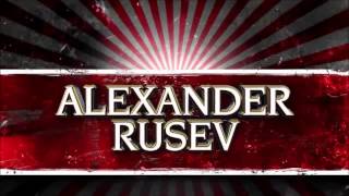 WWE  Alexander Rusev 4th Official Theme Song Roar Of The Lion HD [upl. by Greenberg]