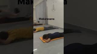 Benefits of Makarasana Emphasises Contraction of Sacrum Boosts Functioning of Abdominal Organs [upl. by Kendra]