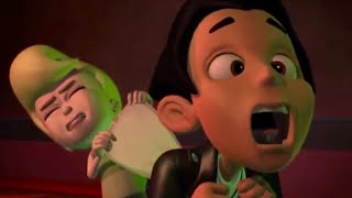 Cindy gives Nick a wedgie in Jimmy Neutron The Trouble with Clones [upl. by Sylvie366]