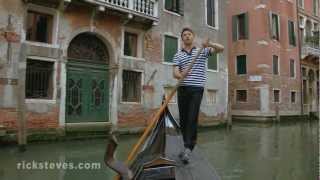 Venice Italy Romantic Gondolas  Rick Steves’ Europe Travel Guide  Travel Bite [upl. by Gravante886]