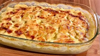 KartoffelgratinKartoffelauflauf klassisch zubereitetKartoffelauflauf vegetarischGratin dauphinois [upl. by Seligman]