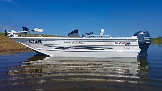 Boat Tour Quintrex F450 Hornet [upl. by Hamaso903]