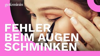 4 Schminkfehler die Augen kleiner aussehen lassen [upl. by Oribella571]