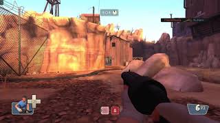 Xbox the orange box team fortress 2 2023 gameplay [upl. by Oneg]