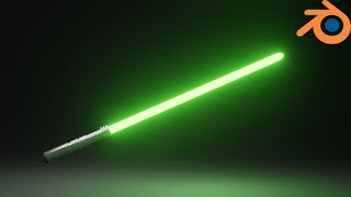 How to Make a Lightsaber in Blender [upl. by Helyn]