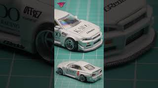 MINI GT KAIDO HOUSE Nissan Skyline GT R R34 Kaido Works 049 [upl. by Drofdarb6]