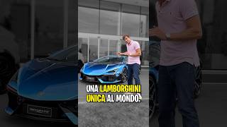 1 di 1 al mondo Lamborghini Revuelto OPERA UNICA ispirata al mare della Sardegna [upl. by Namolos50]