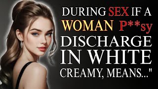 During Sex if a Woman Psy Discharge in White Creamy Meansquot [upl. by Ytsenoh881]