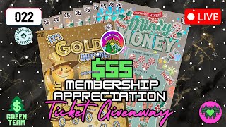 🤩 LIVE NOV ‘24 Monthly Membership Appreciation LIVE WALottery Lottery ScratchOffs [upl. by Birkett]