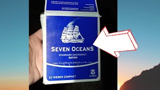 SEVEN OCEANS STANDARD EMERGENCY RATION [upl. by Nothgierc]