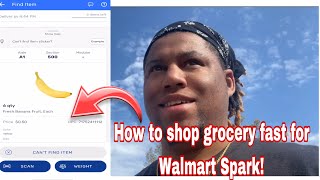 How To Do A Shopping Order For WALMART SPARK [upl. by Adlitam915]