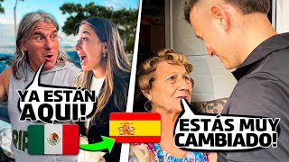 🇪🇸 VOLVEMOS A ESPAÑA Y NOS REENCONTRAMOS CON NUESTRA FAMILIA 😱🇲🇽 México te extrañaré [upl. by Chas]