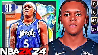 GALAXY OPAL PAOLO BANCHERO GAMEPLAY DOES HE MAKE THE SEASON PASS WORTH BUYING IN NBA 2K24 MyTEAM [upl. by Elletsyrk]