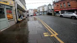 Denbigh Town  rainy day walk [upl. by Ycniuqal]