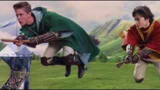 Harry Potter and the Philosophers Stone Clip  Harrys First Quidditch Match [upl. by Essenaj421]