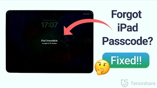 Forgot iPad Passcode How to Unlock Unavailable iPad  Reset iPad if Forgot Passcode 2023 [upl. by Eitsrik]