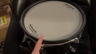 Roland Electronic Drum Pad PDA120 MS Review Excellent drum feel [upl. by Aneehsram]