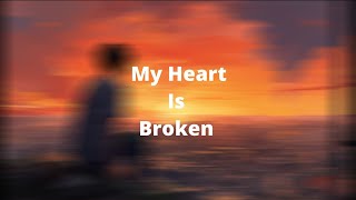 My Heart Is Broken  Yutta AI video lyrics [upl. by Burns806]