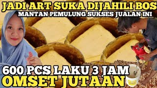 JADI ART DIJAHILI BOS MANTAN PEMULUNG SUKSES JUALAN OMSET JUTAAN 3JAM LAKU 600 PCS IDE USAHA UNIK [upl. by Lerner755]