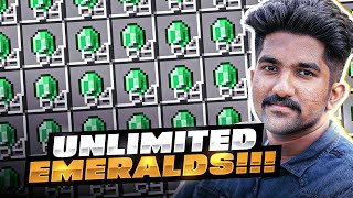 We Got UNLIMITED EMERALDS in Minecraft 😍 Minecraft Malayalam EP10 [upl. by Fariss]